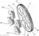 Fig. 01 - Gear wheel and compressor device equipped with such gear wheel