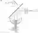 Fig. 01 - Swirler for laser-sustained plasma light source with reverse vortex flow
