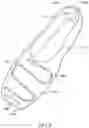 Fig. 12 - Kit for enhancing a pointe shoe including a pointe shoe cover with sensors for activating a light when standing en pointe