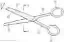 Fig. 01 - HAIRDRESSING SCISSORS