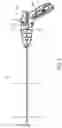 Fig. 10 - Endoscopic cutting forceps with jaw clamp lever latching mechanism