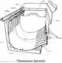 Fig. 01 - FLUID FLOW STRUCTURE AND METHOD OF USE FOR CONTINUOUS MOTION WASHING MACHINE