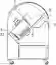 Fig. 01 - BREAD CUTTING MACHINE WITH CUTTING PROCESS AID, AND OPERATING METHOD