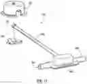 Fig. 12 - Cooktop appliance with a cantilevered temperature sensor
