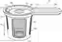 Fig. 01 - REUSABLE BREW BASKET AND BREWING MACHINE ASSEMBLY