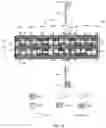 Fig. 13 - Integrated circuit with frontside and backside conductive layers and exposed backside substrate