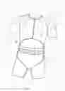 Fig. 02 - Standalone wearable protector and protective clothing assembly