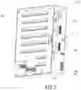 Fig. 06 - Secure enclosure for a direct current electric vehicle supply equipment