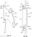 Fig. 04 - Plastic latching system for securement of electronic component to a DIN rail