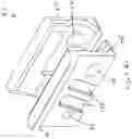 Fig. 07 - Handgun having metallic rails within a polymeric frame