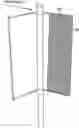 Fig. 01 - Collapsible frictionless vertical axis power generating wind/ocean current turbine