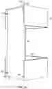 Fig. 12 - Collapsible frictionless vertical axis power generating wind/ocean current turbine
