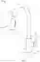Fig. 02 - Pivoting spray head faucet