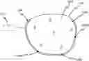 Fig. 01 - Eyeglass lens with eye-tracking components