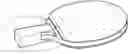 Fig. 01 - TABLE TENNIS RACKET INCLUDING FINGER SUPPORT PART