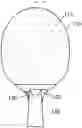 Fig. 22 - TABLE TENNIS RACKET INCLUDING FINGER SUPPORT PART