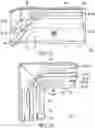 Fig. 09 - System and method for securing power and communications cables and associated hardware within crown molding