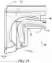 Fig. 15 - System and method for securing power and communications cables and associated hardware within crown molding