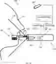 Fig. 03 - Tracked toothbrush and toothbrush tracking system