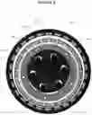 Fig. 09 - Magnetic cycloidal gear assembly including mounting arrangement and adjustable counterweight