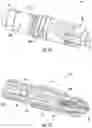 Fig. 45 - Compact fiber optic connectors having multiple connector footprints, along with cable assemblies and methods of making the same