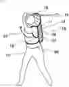 Fig. 06 - Backpack Carrier Type Golf Practice Tool