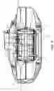 Fig. 09 - SPRING, SPRING ASSEMBLY AND BRAKE PAD, CALIPER BODY ASSEMBLY