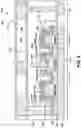 Fig. 10 - Three electrode capacitor structure using spaced conductive pillars