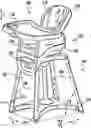 Fig. 01 - HEIGHT ADJUSTABLE CHILD'S CHAIR