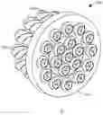 Fig. 04 - Premixer injector assembly in gas turbine engine