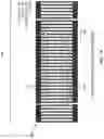 Fig. 12 - Surface acoustic wave (SAW) structures with transverse mode suppression