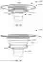 Fig. 08 - Universal and height adjustable drain adaptor