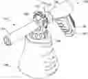 Fig. 01 - FOAM SPRAYER WITH ADAPTER AND MULTIPLE PRESSURE MODES