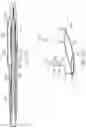 Fig. 08 - Magnet-assisted suture grasper comprising a suture retrieval needle, a retriever body, a grasper wire, a grasper arm, and a grasper magnet