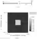 Fig. 02 - Flattop laser beam generation and reshaping on an oblique screen using light pipes
