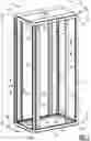 Fig. 02 - A Sheet Metal Part for use in a Housing for Accommodating Devices such as Electrical, Electronic and Optical Devices