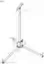 Fig. 02 - Leg opening angle changing member for stand and stand