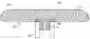 Fig. 01 - All Ceramic High Efficiency Diffuser with Ceramic Membrane