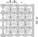 Fig. 19 - Staggered Metal Mesh on Backside of Device Die and Method Forming Same