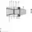 Fig. 16 - Conductive structures with barriers and liners of varying thicknesses
