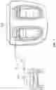 Fig. 08 - MASSAGE DEVICE CONTROLLING THE OPERATION OF THE ARM MASSAGE UNIT THROUGH ELECTRODES