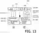 Fig. 14 - Image recording apparatus with cutter and corresponding icon on a display screen