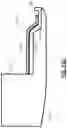 Fig. 14 - BLENDED CONTACT FINGERS FOR PREVENTING CRACKS DURING THIN SUBSTRATE HANDLING
