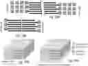 Fig. 22 - 3D semiconductor device and structure with logic circuits and memory cells