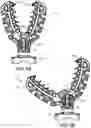 Fig. 16 - Fin grip with independently adjustable arms