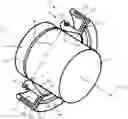 Fig. 01 - Seal assembly with a case for inducing pumping