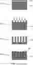Fig. 03 - Hardmask to substrate pattern transfer method for Microfabrication of micro to mesoscale, high aspect ratio, multi-level, 3D Structures