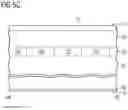 Fig. 13 - Semiconductor device having a transistor with trenches and mesas