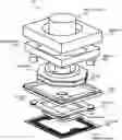 Fig. 01 - Optical image stabilization with voice coil motor for moving image sensor