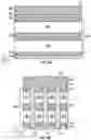 Fig. 11 - Memory device having a diagonally opposite gate pair per memory cell